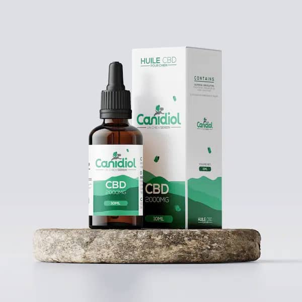 Huile CBD chien Canidiol 20